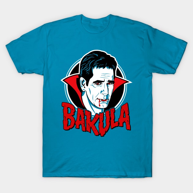 Count Bakula T-Shirt by HustlerofCultures